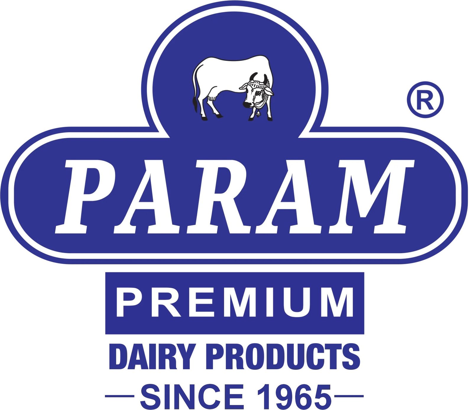 Param Dairy website screenshot
